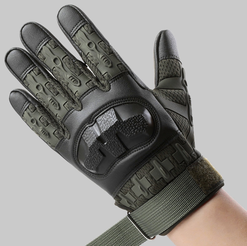 Taktische Vollfinger-Handschuhe Z353 – Olivgrün