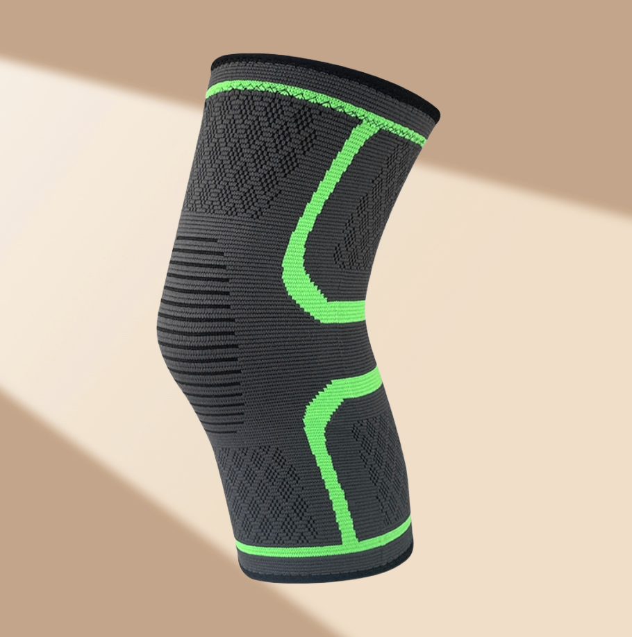 Outdoor-Kniebandage – Grün