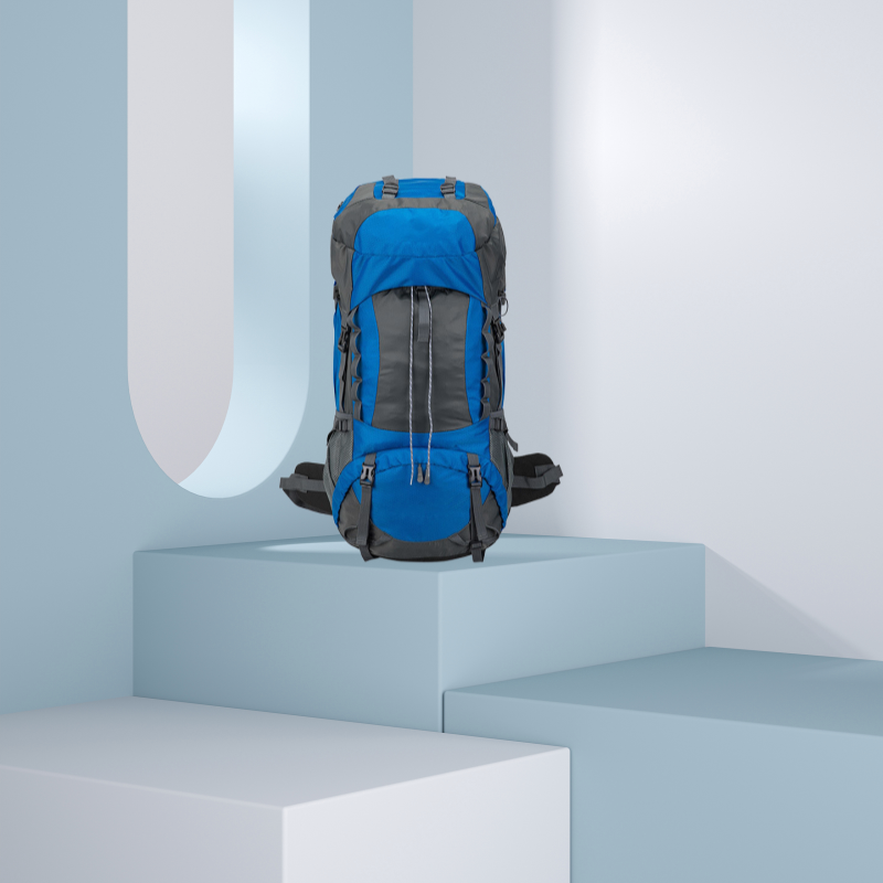 Outdoor-Rucksack 70L – Dunkelblau