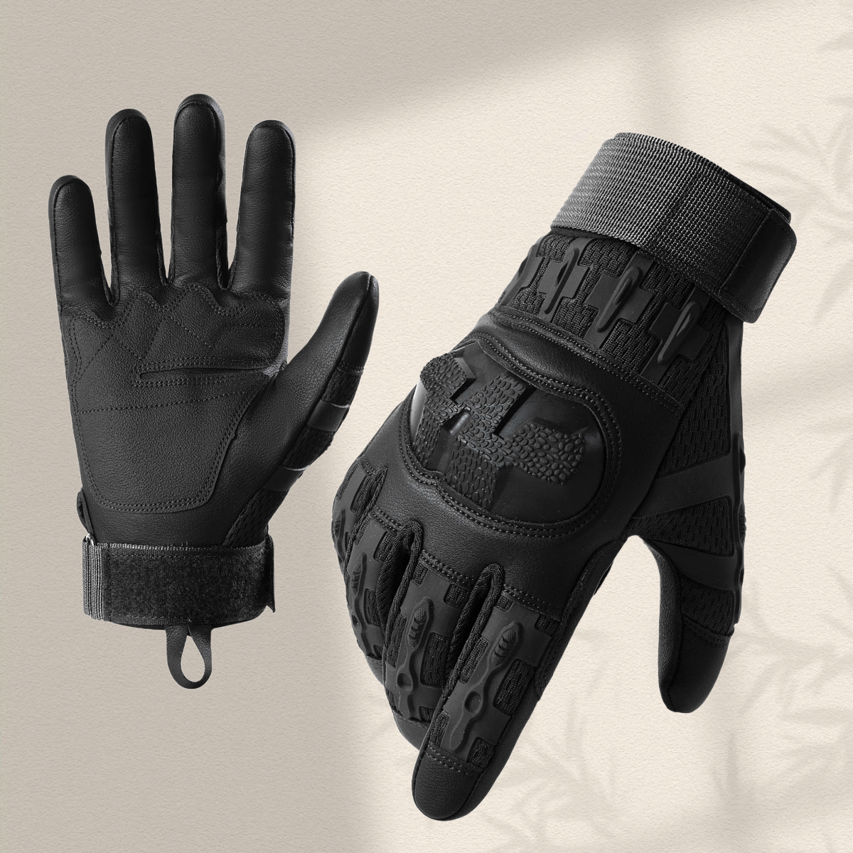 Taktische Vollfinger-Handschuhe Z353 – Schwarz