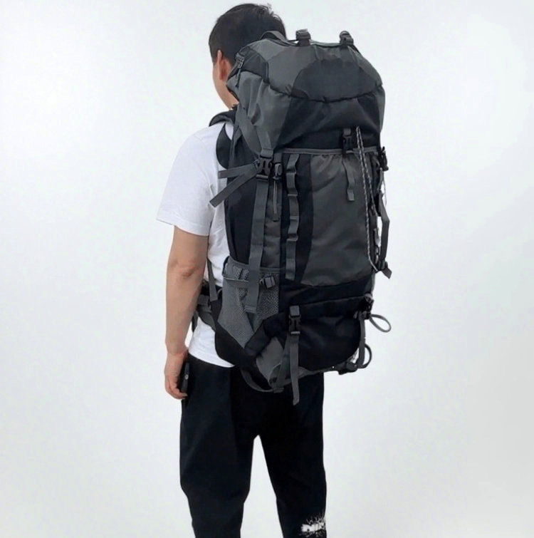 Outdoor-Rucksack 70L – Grau