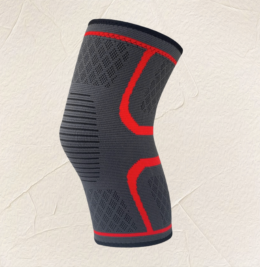 Outdoor-Kniebandage – Rot