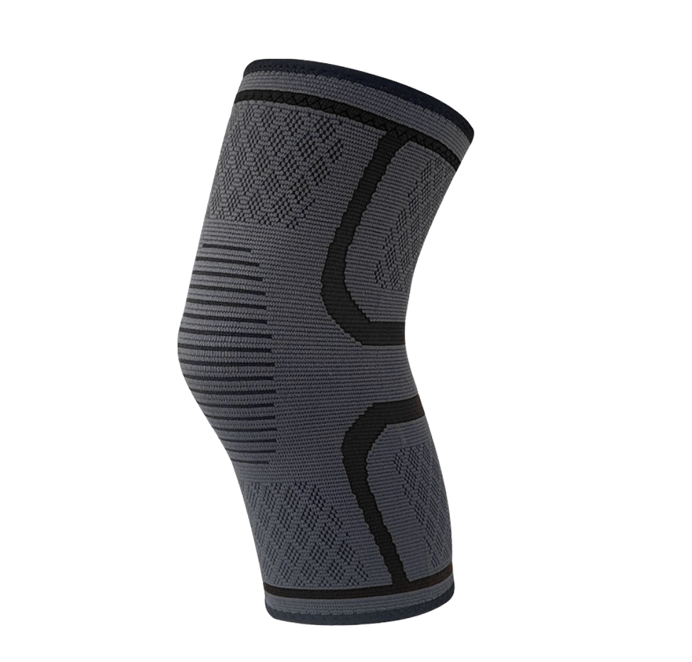 Outdoor-Kniebandage – Schwarz