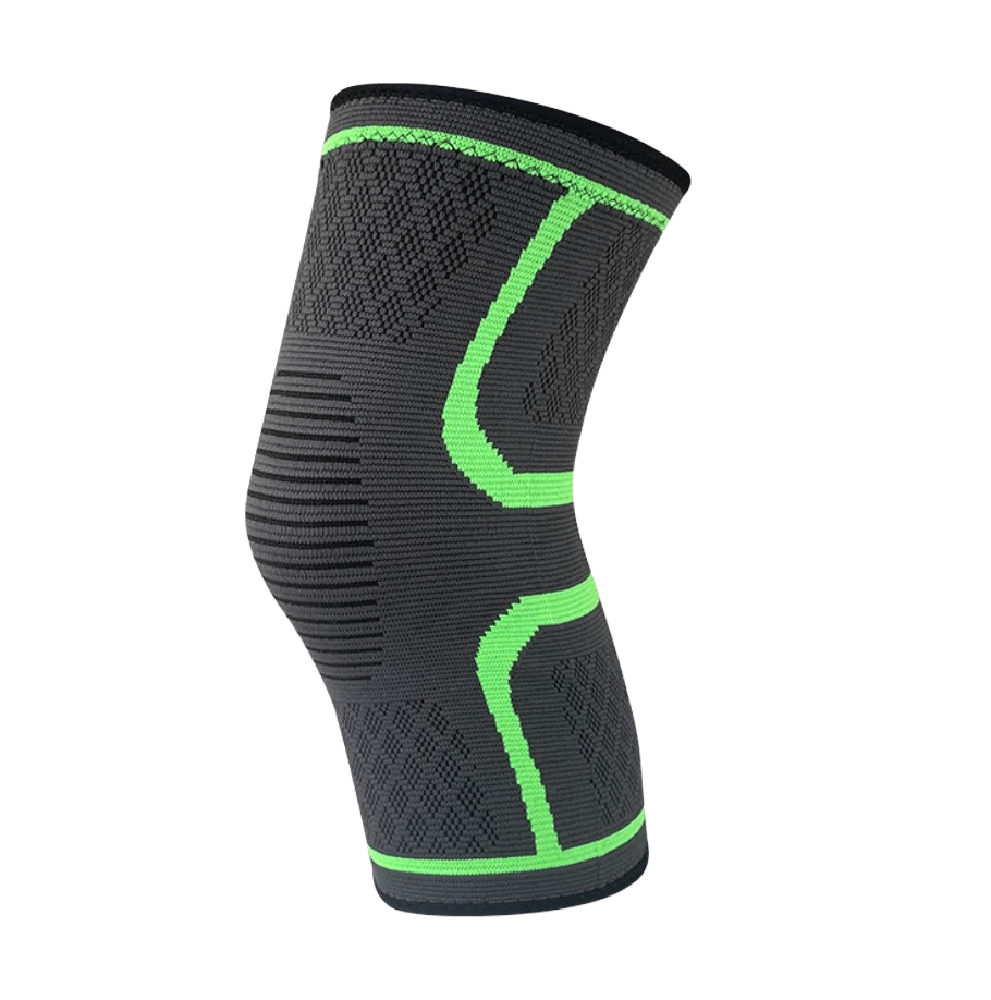 Outdoor-Kniebandage – Grün