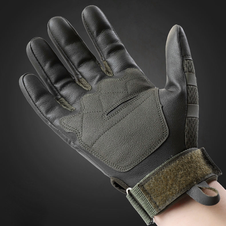 Taktische Vollfinger-Handschuhe Z353 – Olivgrün