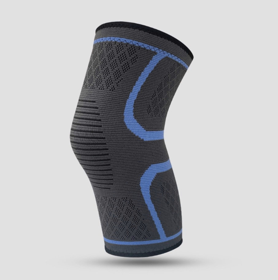 Outdoor-Kniebandage – Blau