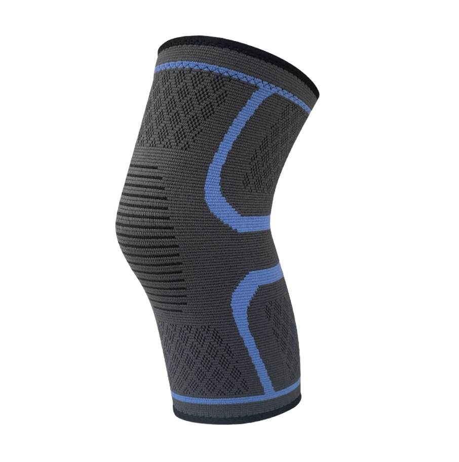 Outdoor-Kniebandage – Blau