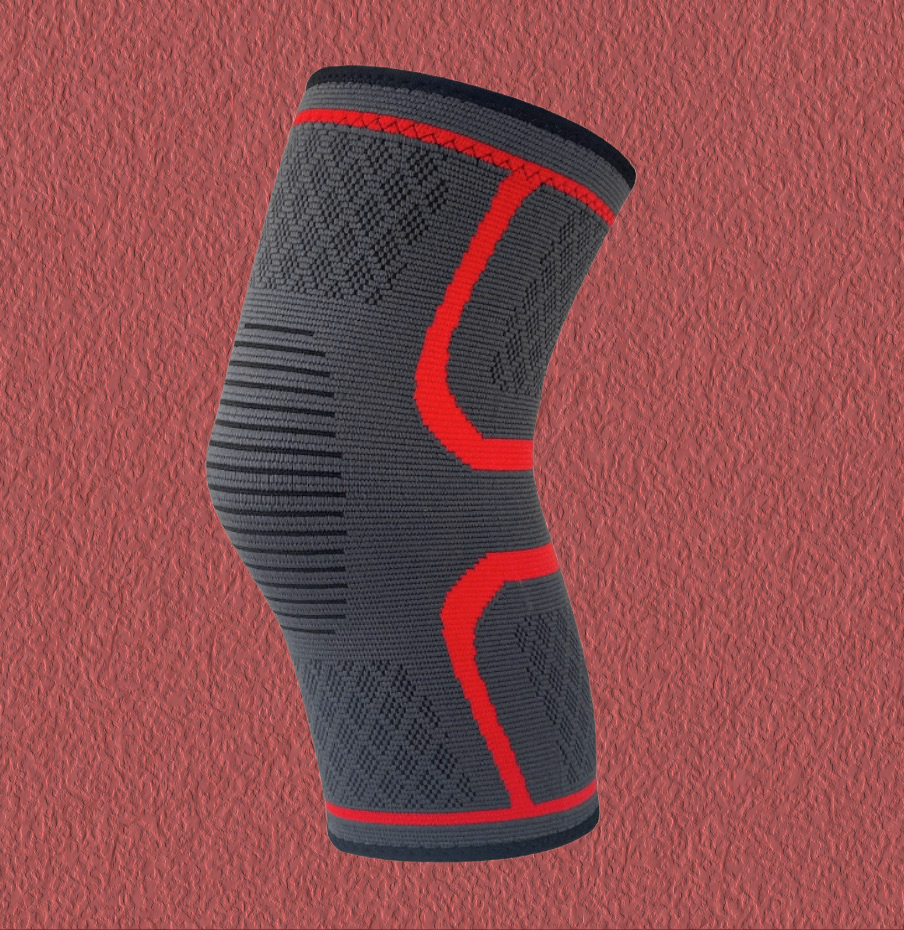 Outdoor-Kniebandage – Rot