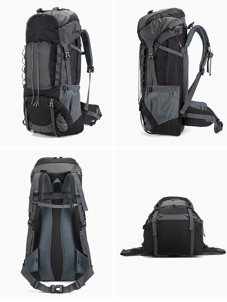 Outdoor-Rucksack 70L – Grau