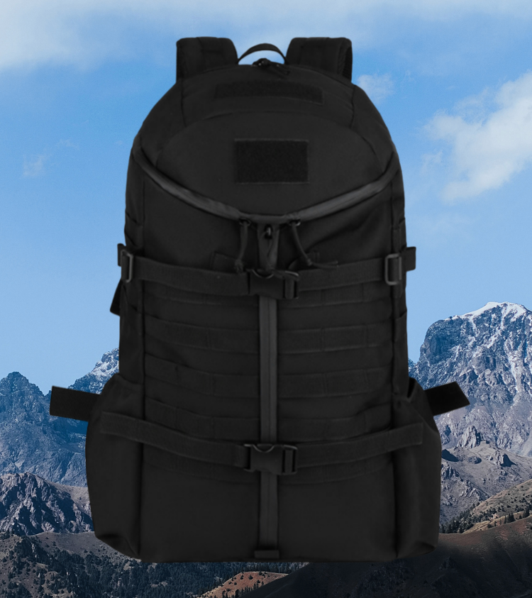 Taktischer Outdoor-Rucksack – Schwarz