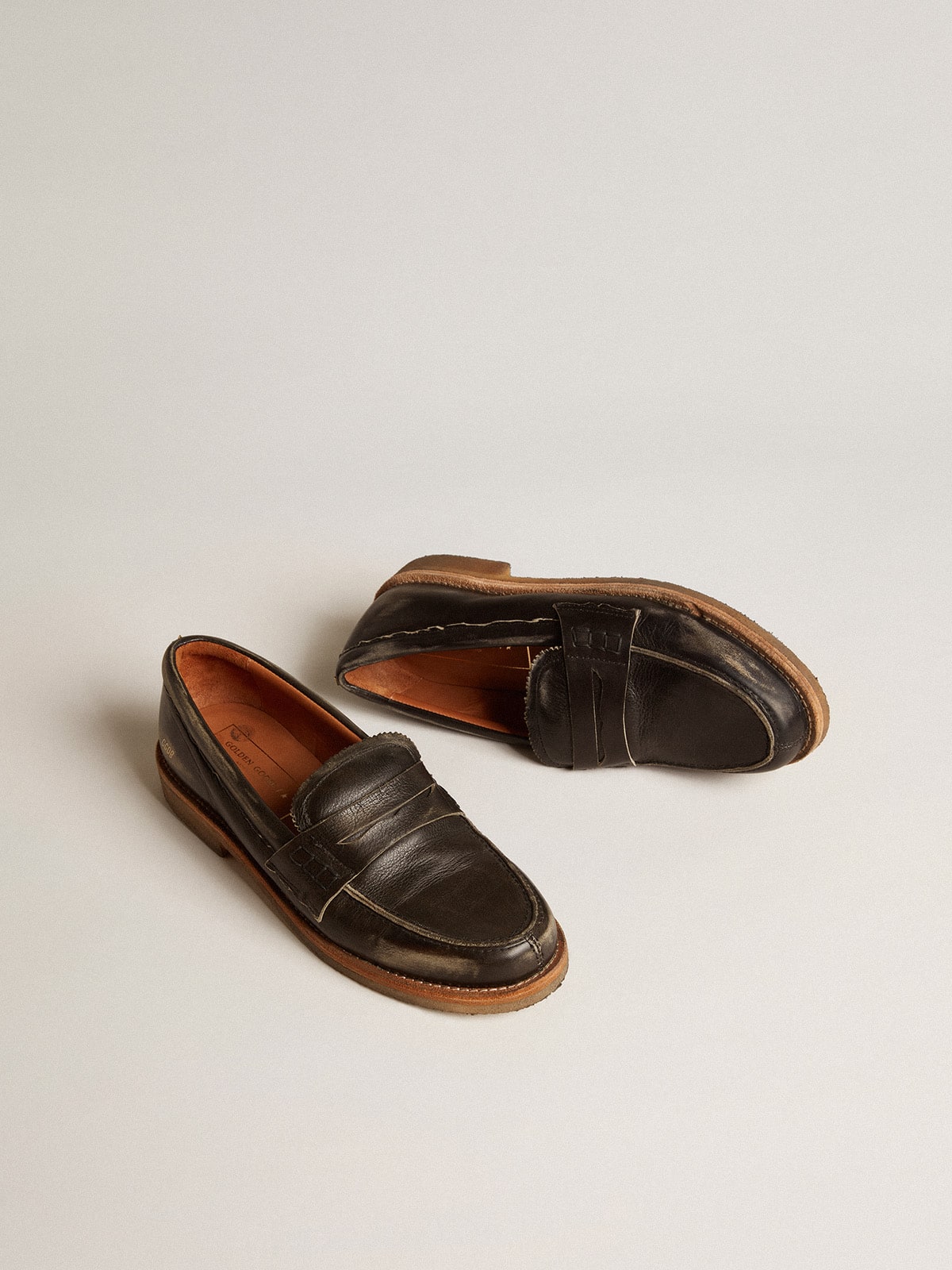 Men's Jerry loafer in black leather