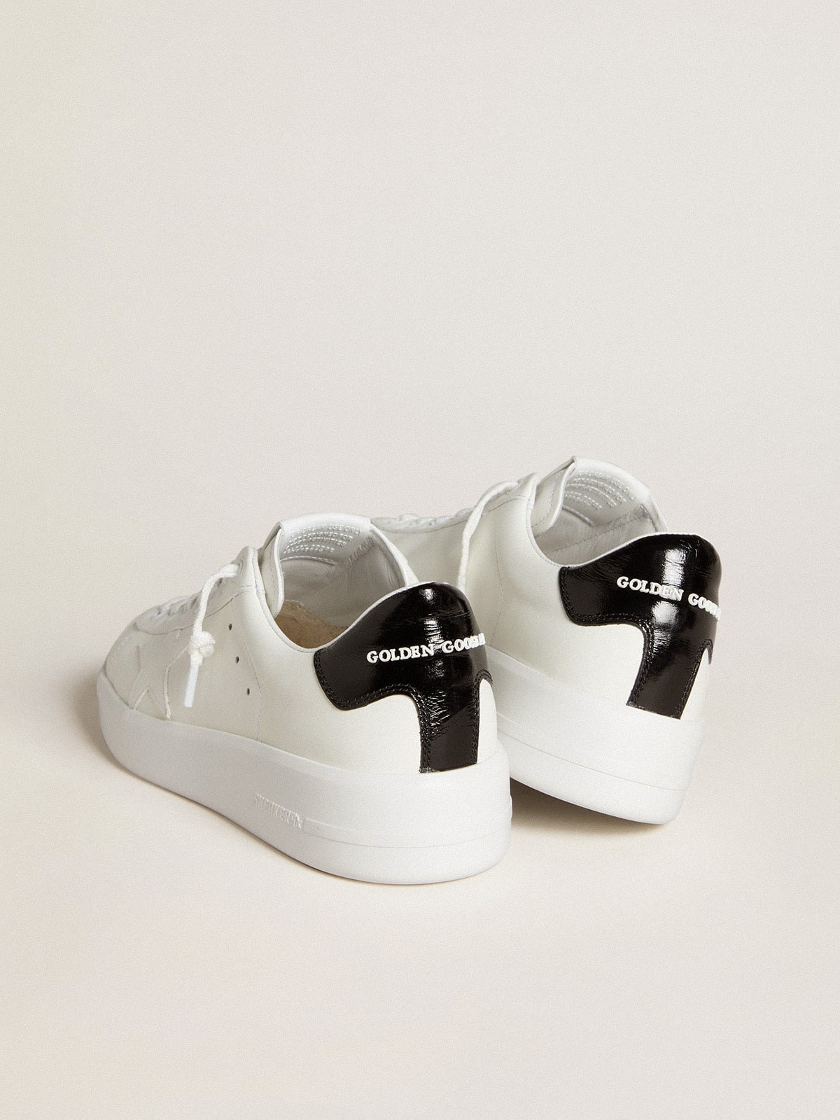 Women's Purestar with leather star and black patent leather heel tab