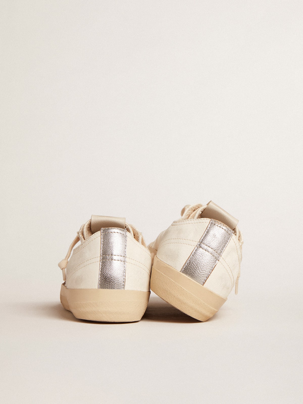 V-Star LTD in nappa with pony skin star and silver heel tab