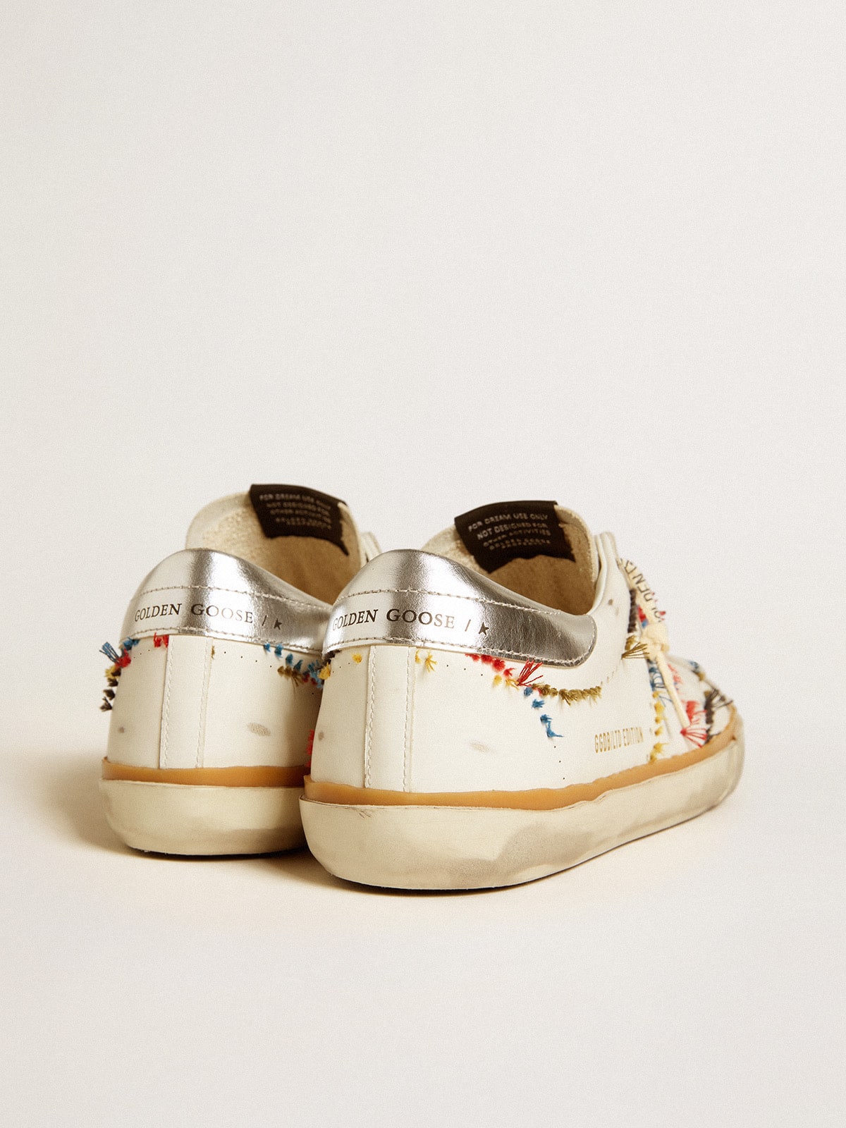 Men’s Super-Star LTD with perforated star and metallic leather heel tab