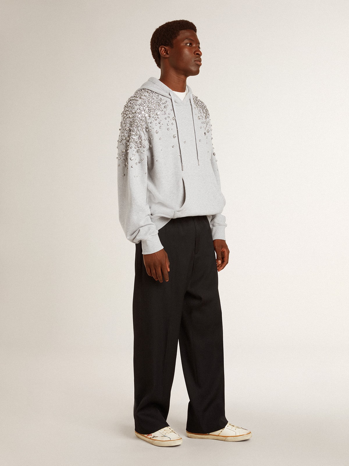 Men’s Super-Star LTD with perforated star and metallic leather heel tab