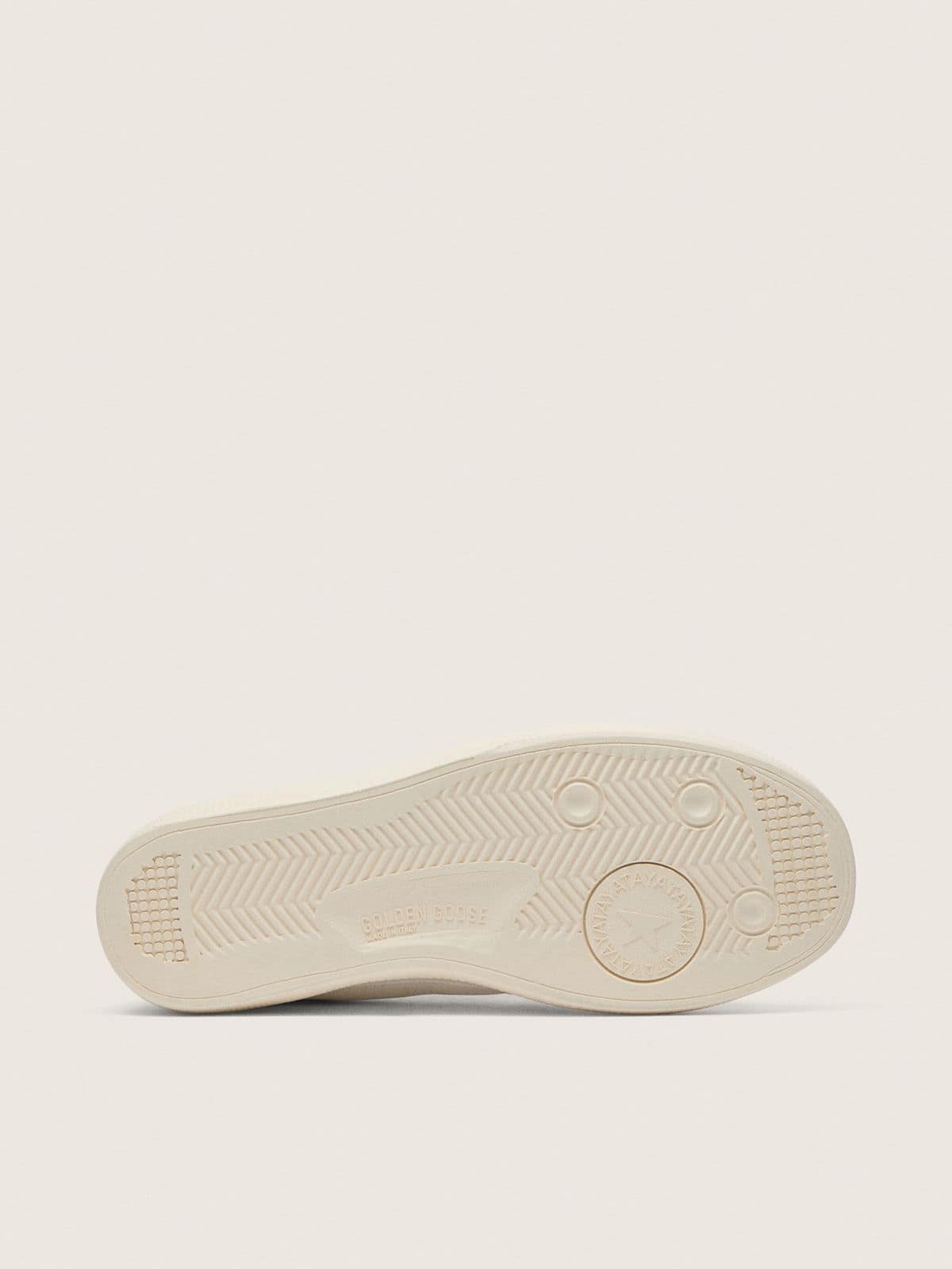 Yatay Model 1B sustainable sneakers with white bio-based upper and white Y