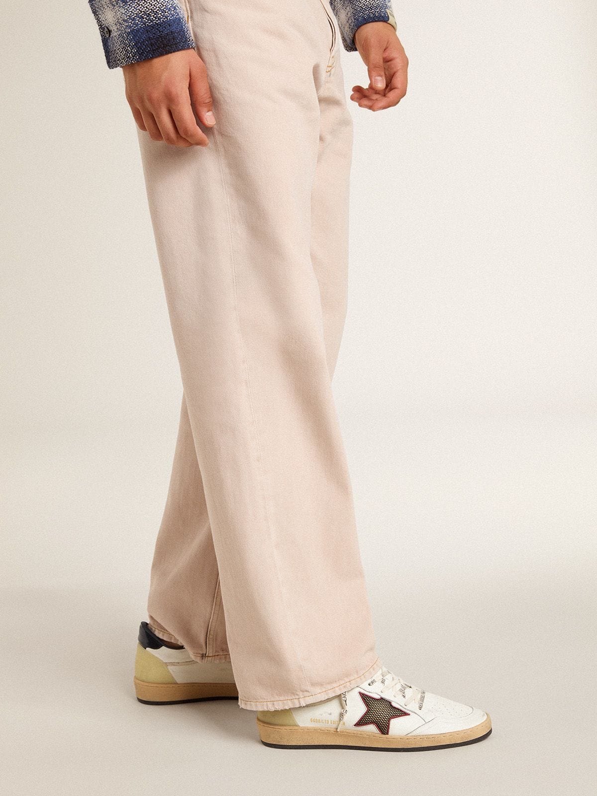 Men’s Ball Star LTD with mesh star and midnight blue leather heel tab