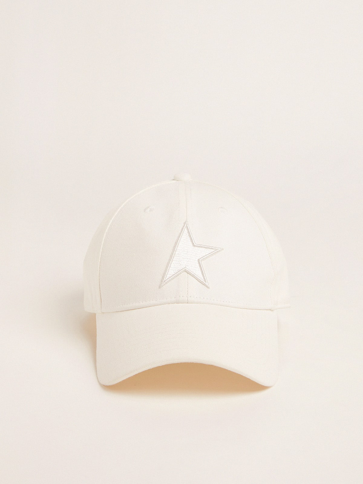 White baseball cap with star