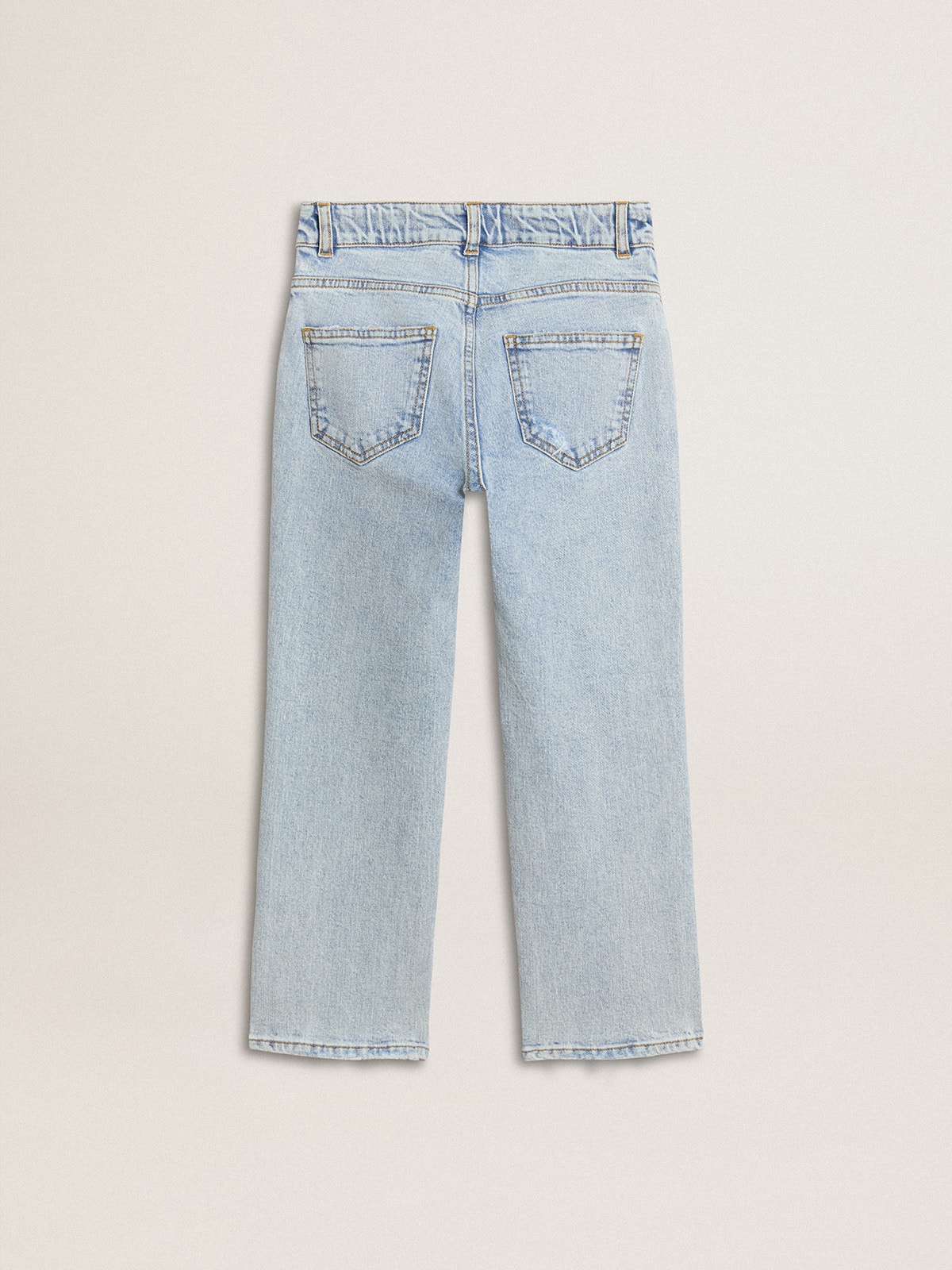 Boys' light denim jeans