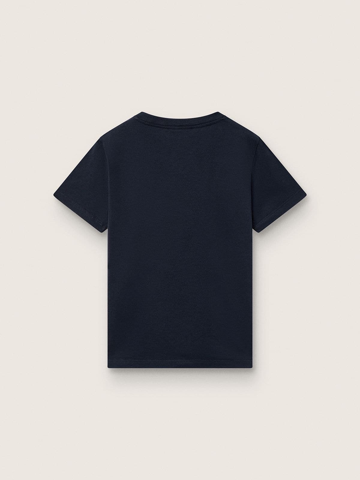 Journey T-shirt for boys in blue cotton jersey with digital mascot print