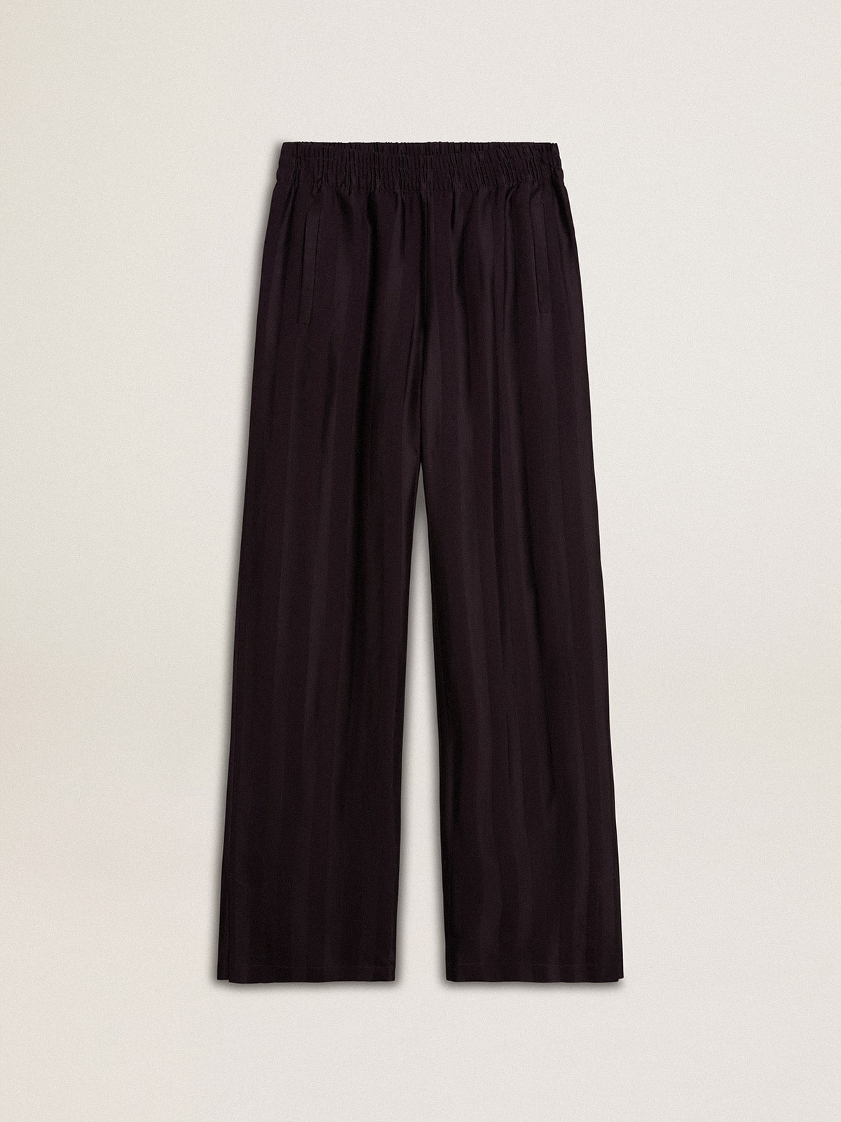 Women's joggers with ankle slit