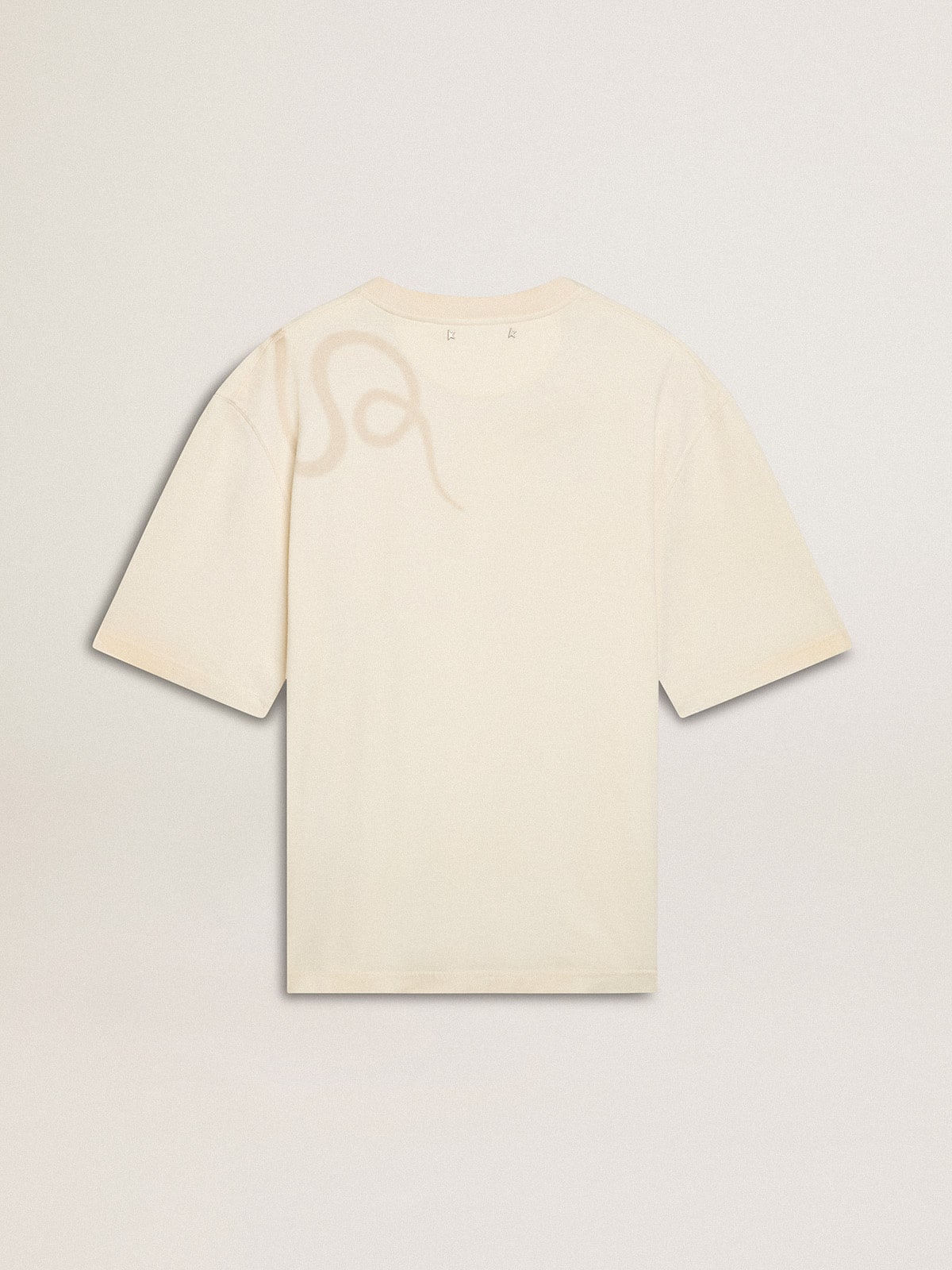 CNY worn-white relaxed fit T-shirt