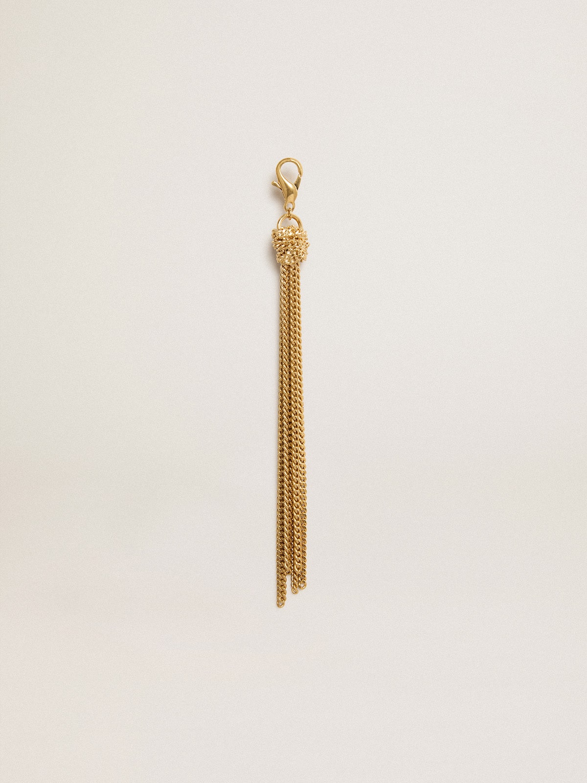 Bag chain in gold-colored brass