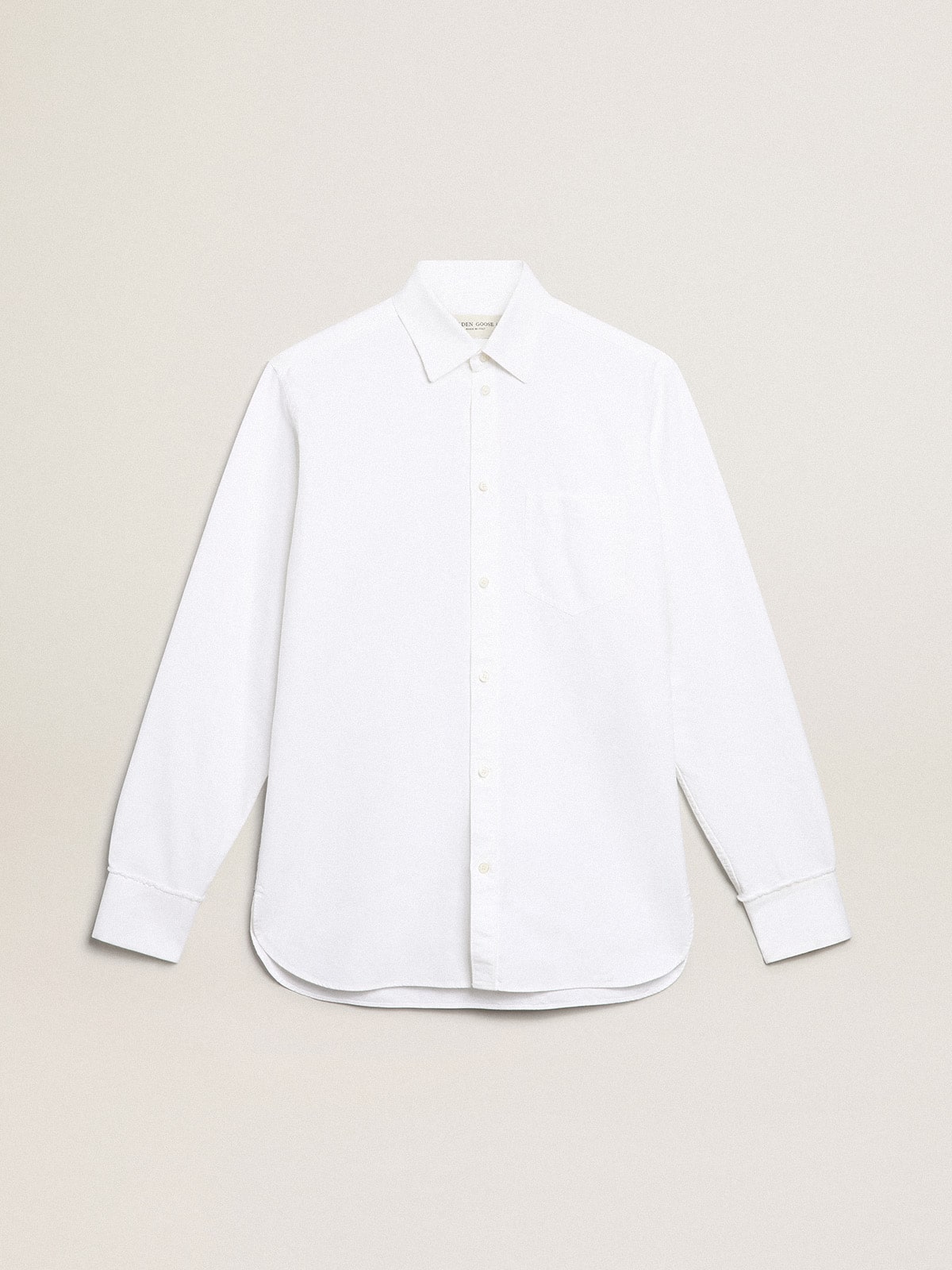 White cotton shirt