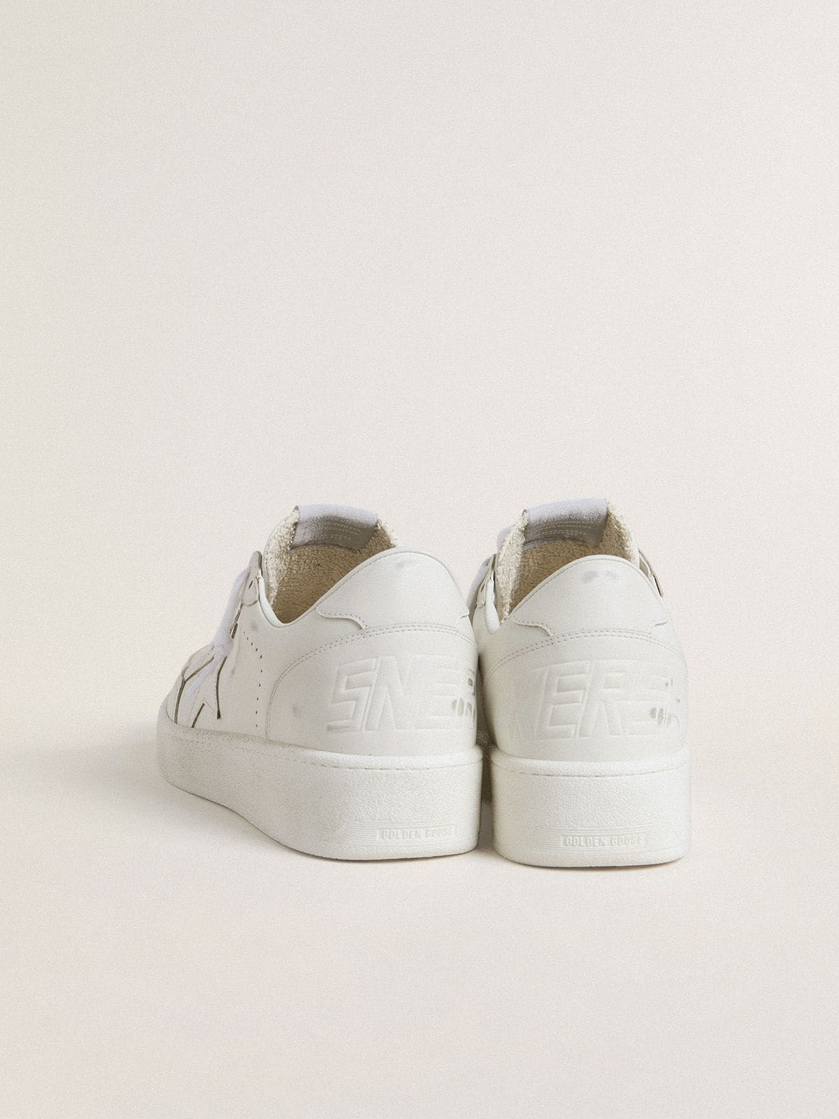 Men's Ball Star with white leather star and heel tab