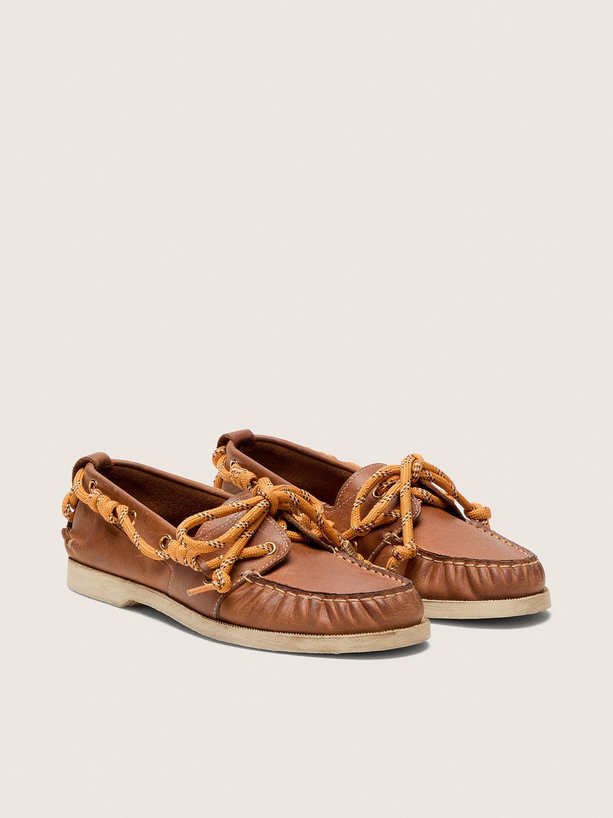 Women's Cruise loafer in tobacco-colored leather