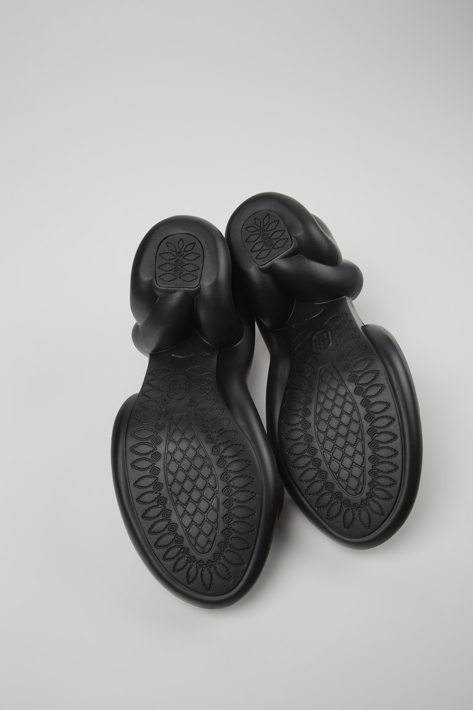 Kobarah Black Sandals.