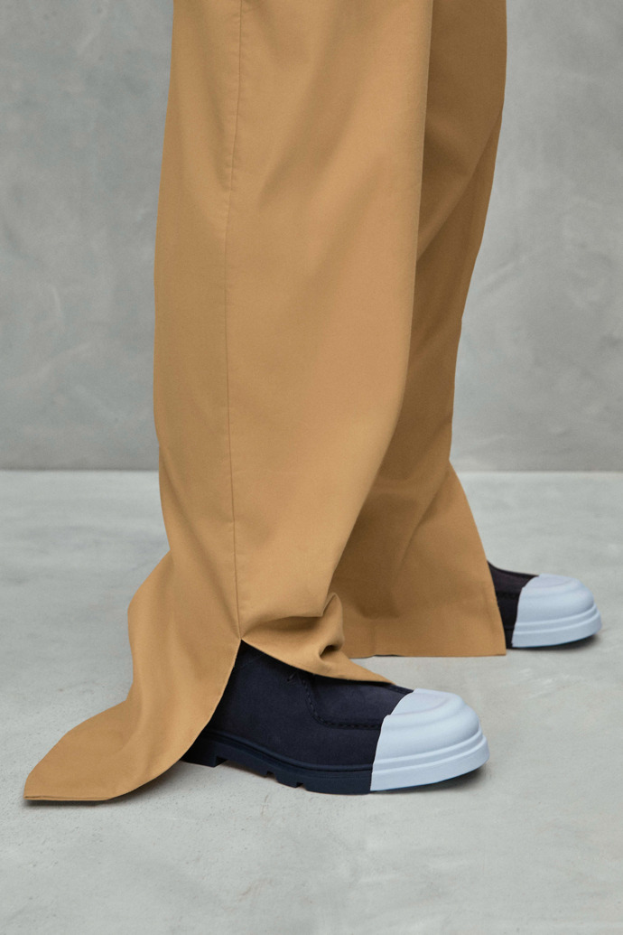 Junction Blue nubuck shoes for men