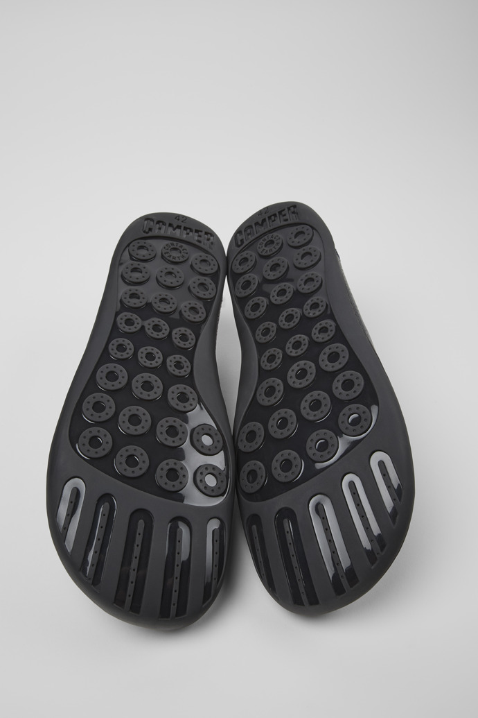 Peu Blue Leather Shoes for Men.