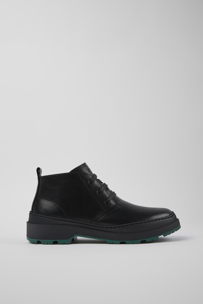 Brutus Trek MICHELIN Black leather shoes for men