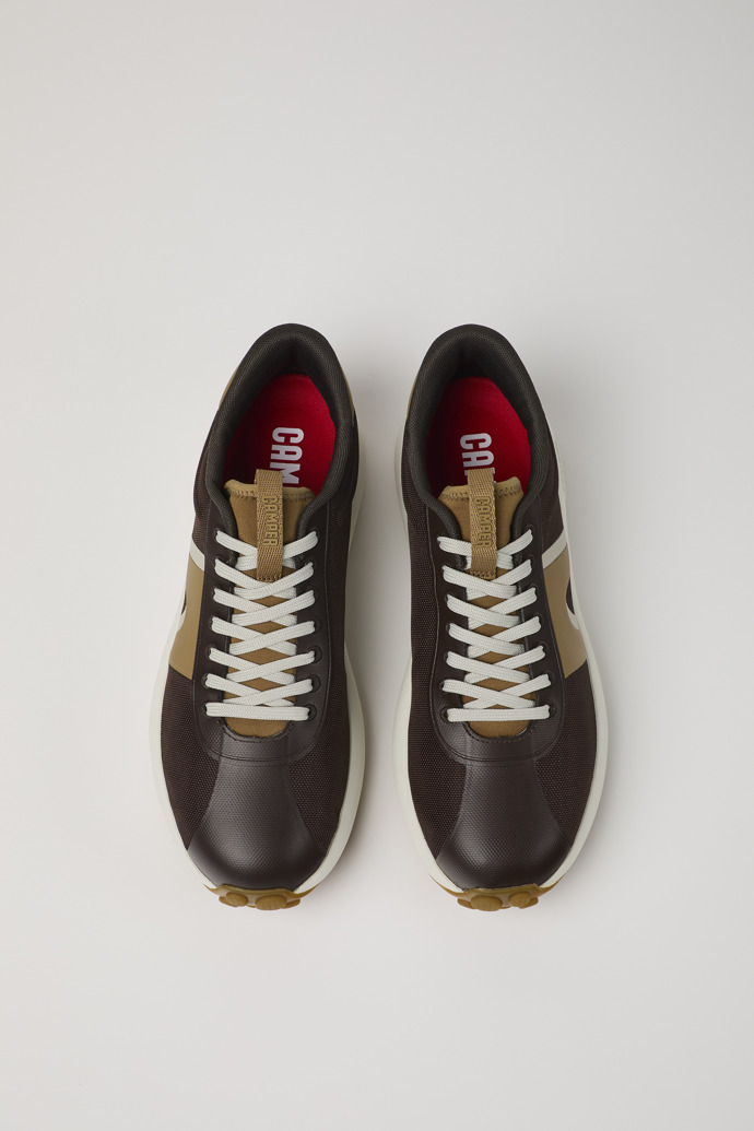 Pelotas Athens Brown Textile Sneaker for Men