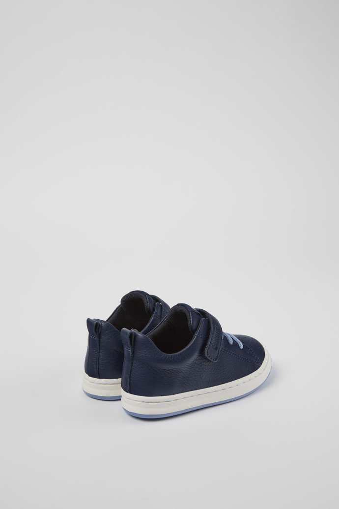 Runner Blue Leather Sneaker