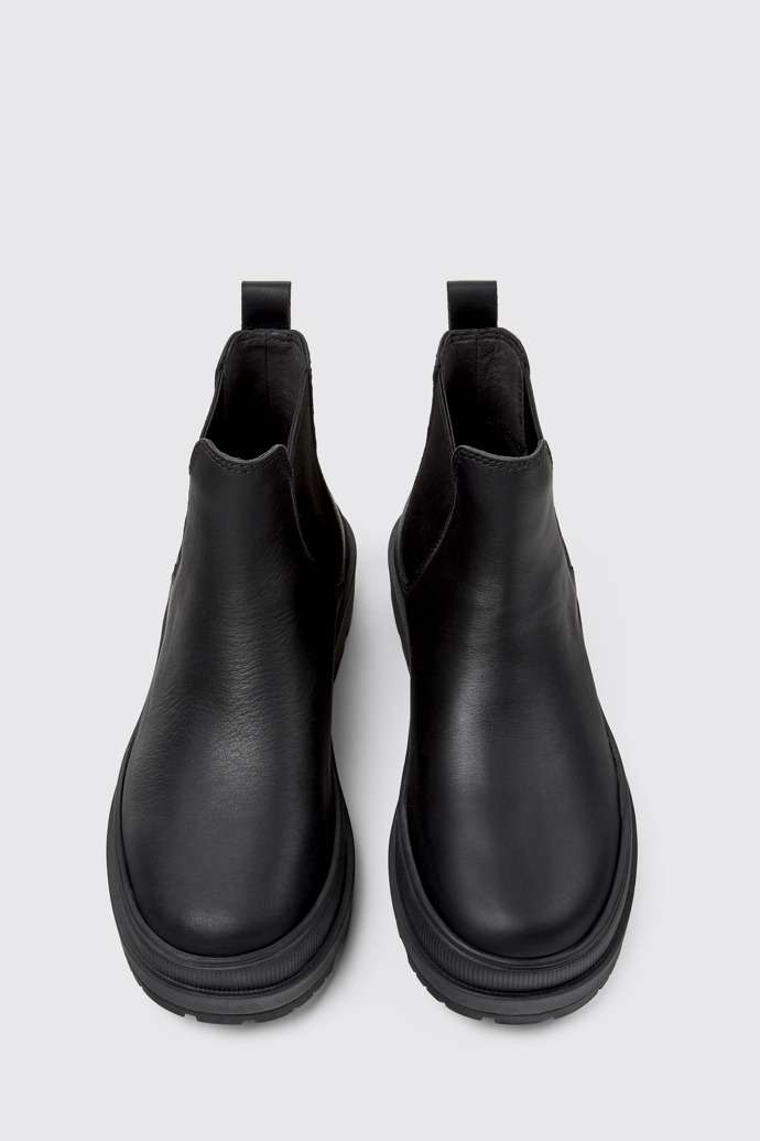 Brutus Trek HYDROSHIELD® MICHELIN Black leather ankle boots for women