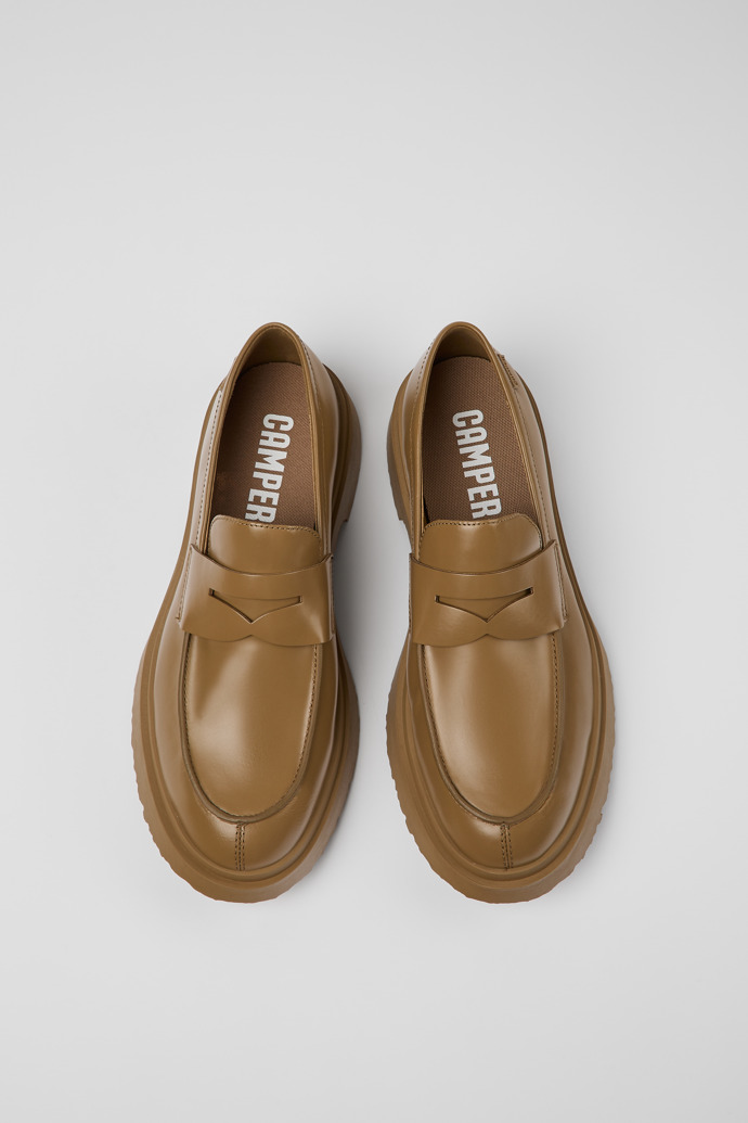 Walden Brown Leather Moccasin for Men