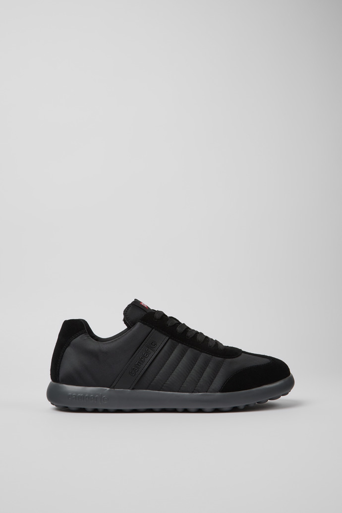 Pelotas XLF Black Textile and Nubuck Sneakers for Men.