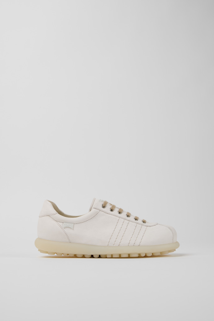 Pelotas White Leather Shoe for Women.