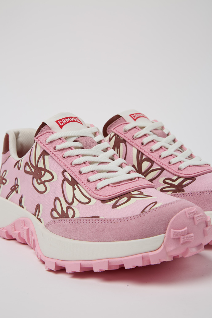 Drift Trail VIBRAM Multicolor Recycled PET and Nubuck Women's Sneakers.