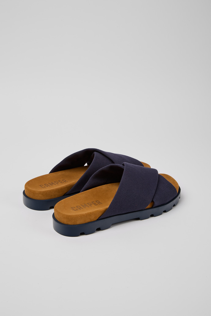 Brutus Sandal Blue recycled cotton sandals for men