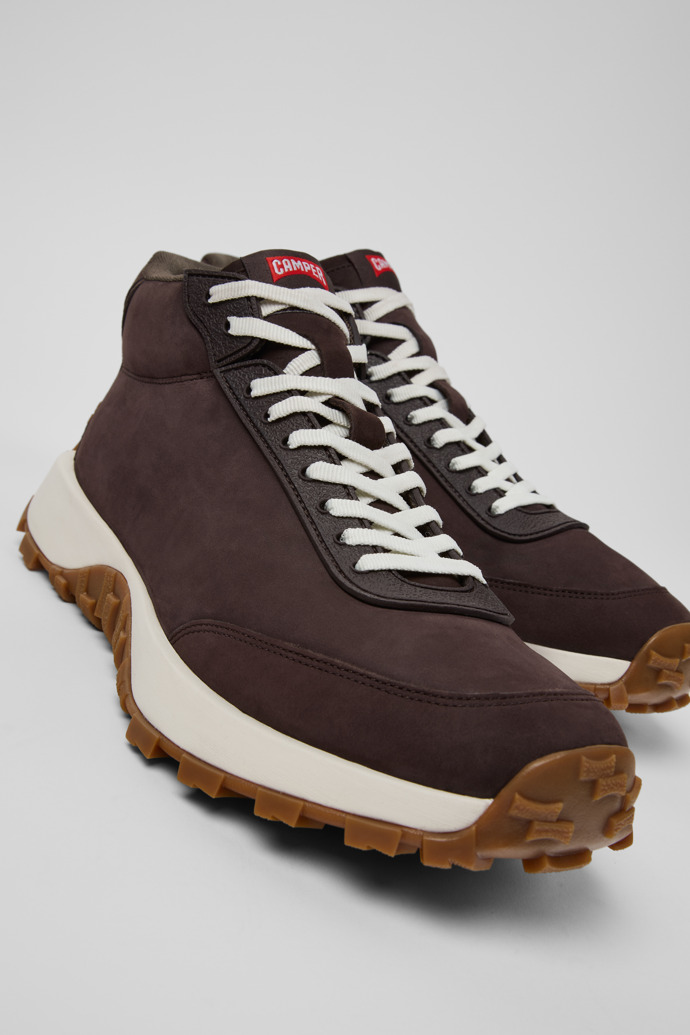 Drift Trail Brown Nubuck Sneaker Boots for Men.