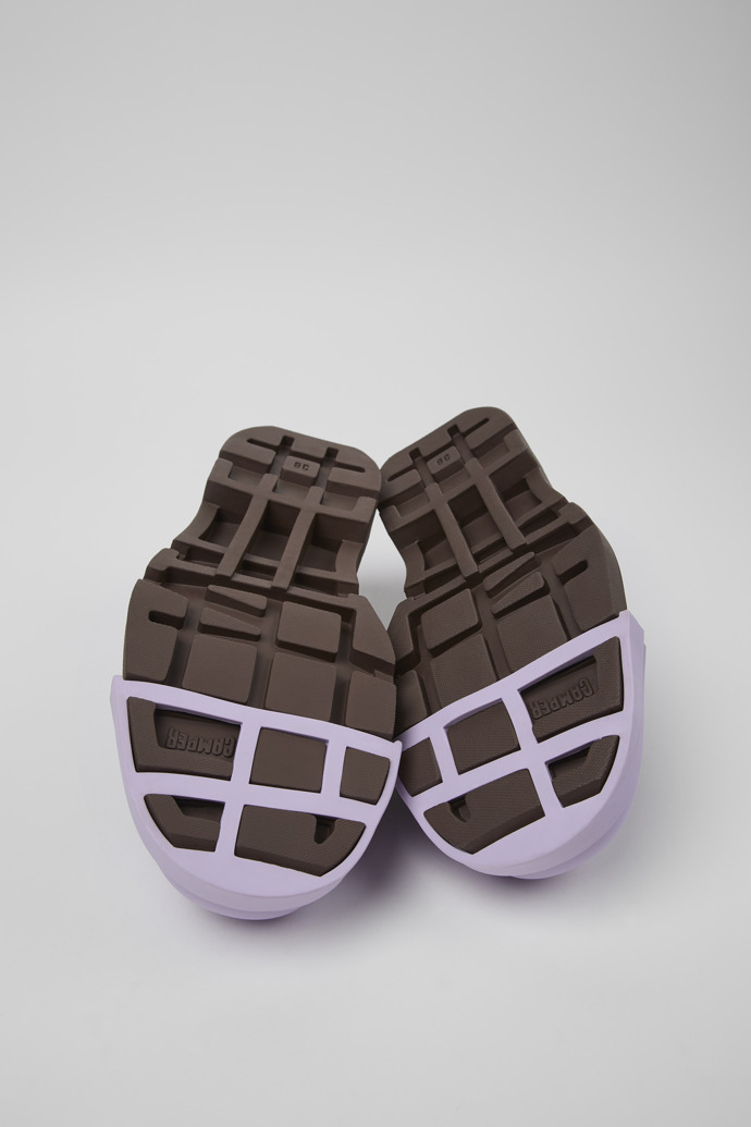 Junction Brown nubuck loafers for women