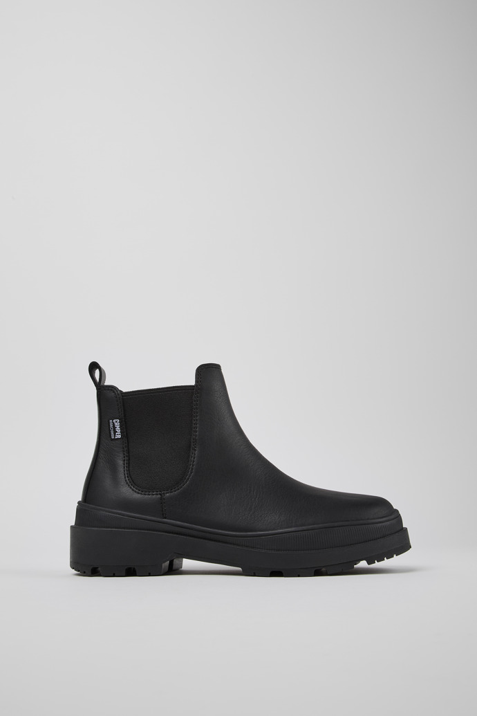 Brutus Trek HYDROSHIELD® MICHELIN Black leather ankle boots for women