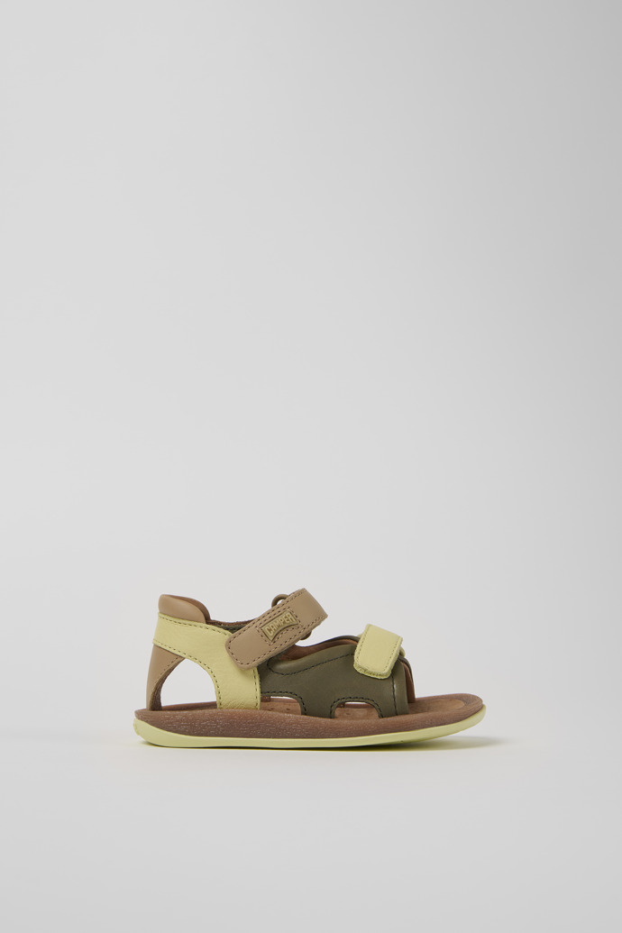 Twins Multicolor Leather Sandals for Kids.