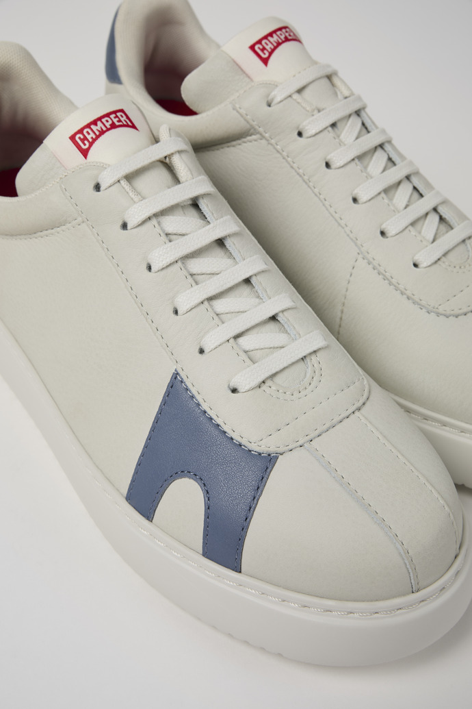 Twins Multicolored leather sneaker for men