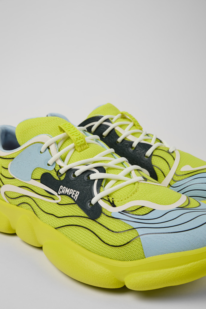 Karst Multicolored Textile Sneaker for Men