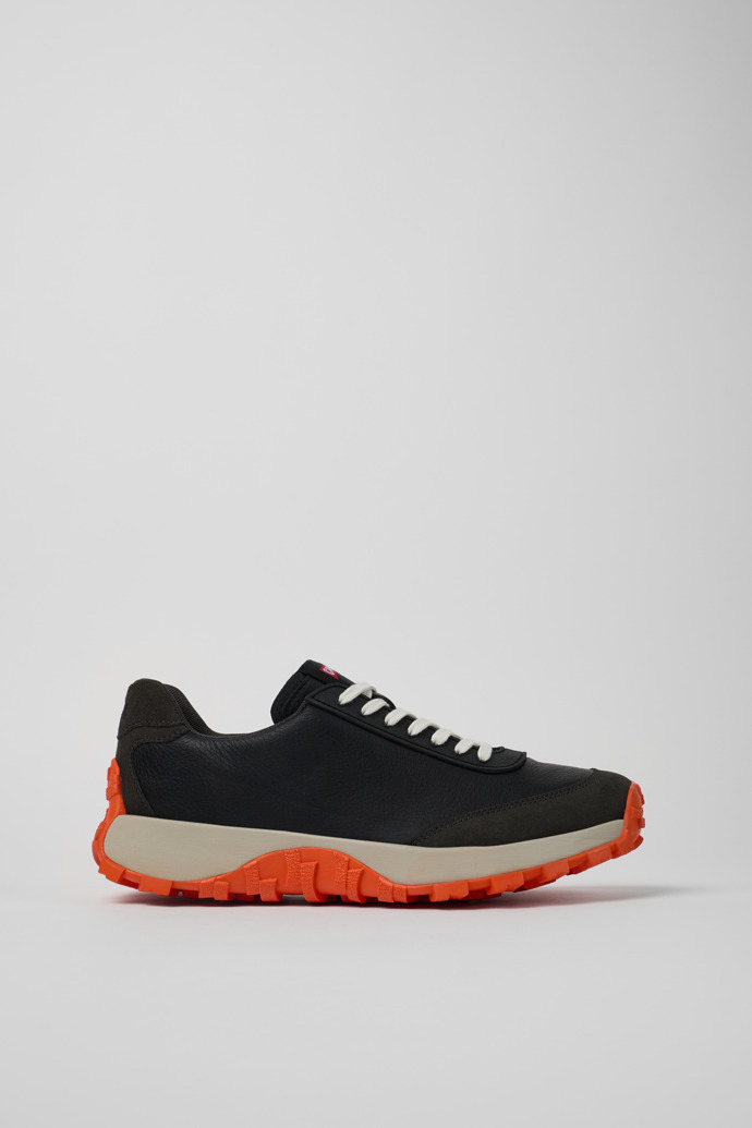Drift Trail VIBRAM Black textile and nubuck sneakers for men