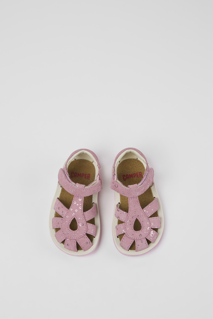 Bicho Pink Nubuck Sandal